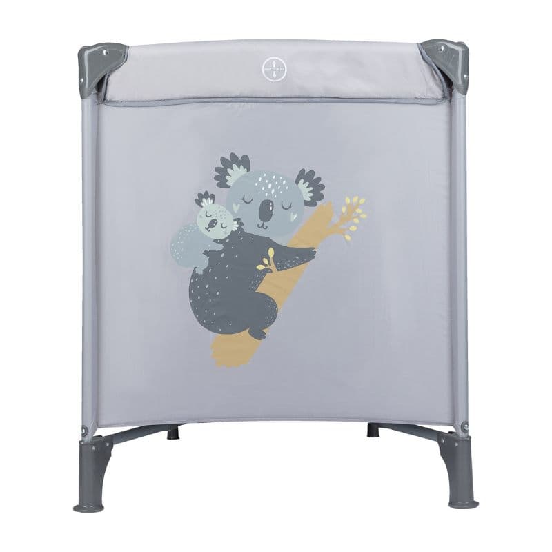 44305 FREEON TRAVEL COT LOVE, GREY, KOALA
