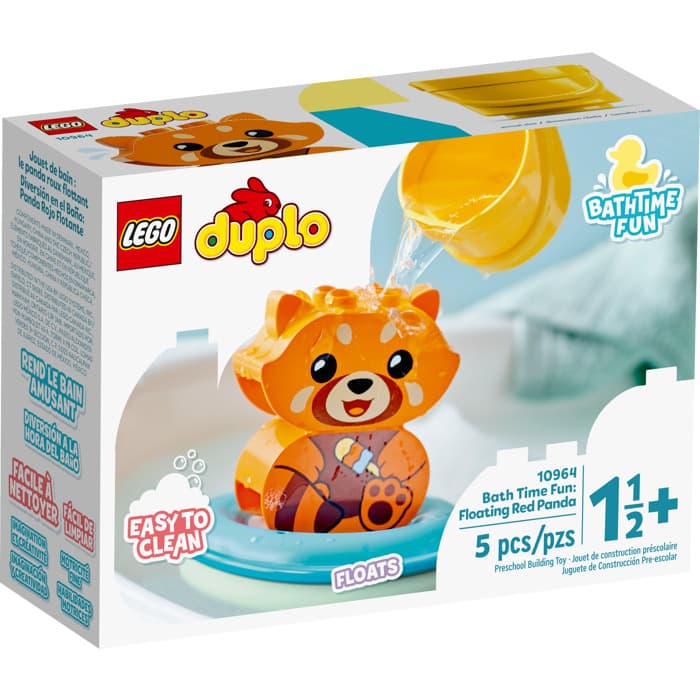 10964 Bath Time Fun: Floating Red Panda F5