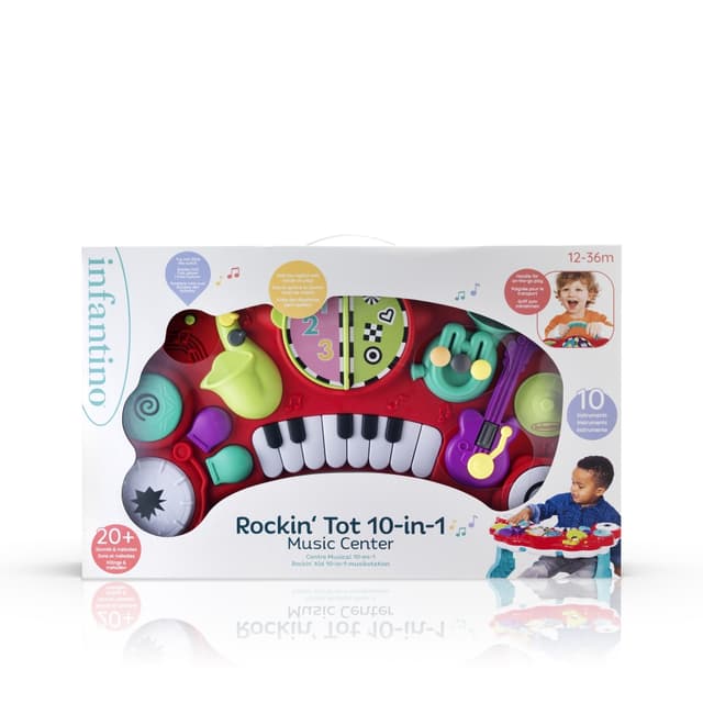 317005 INFANTINO Rockin' Tot 10-in-1 Music Center image