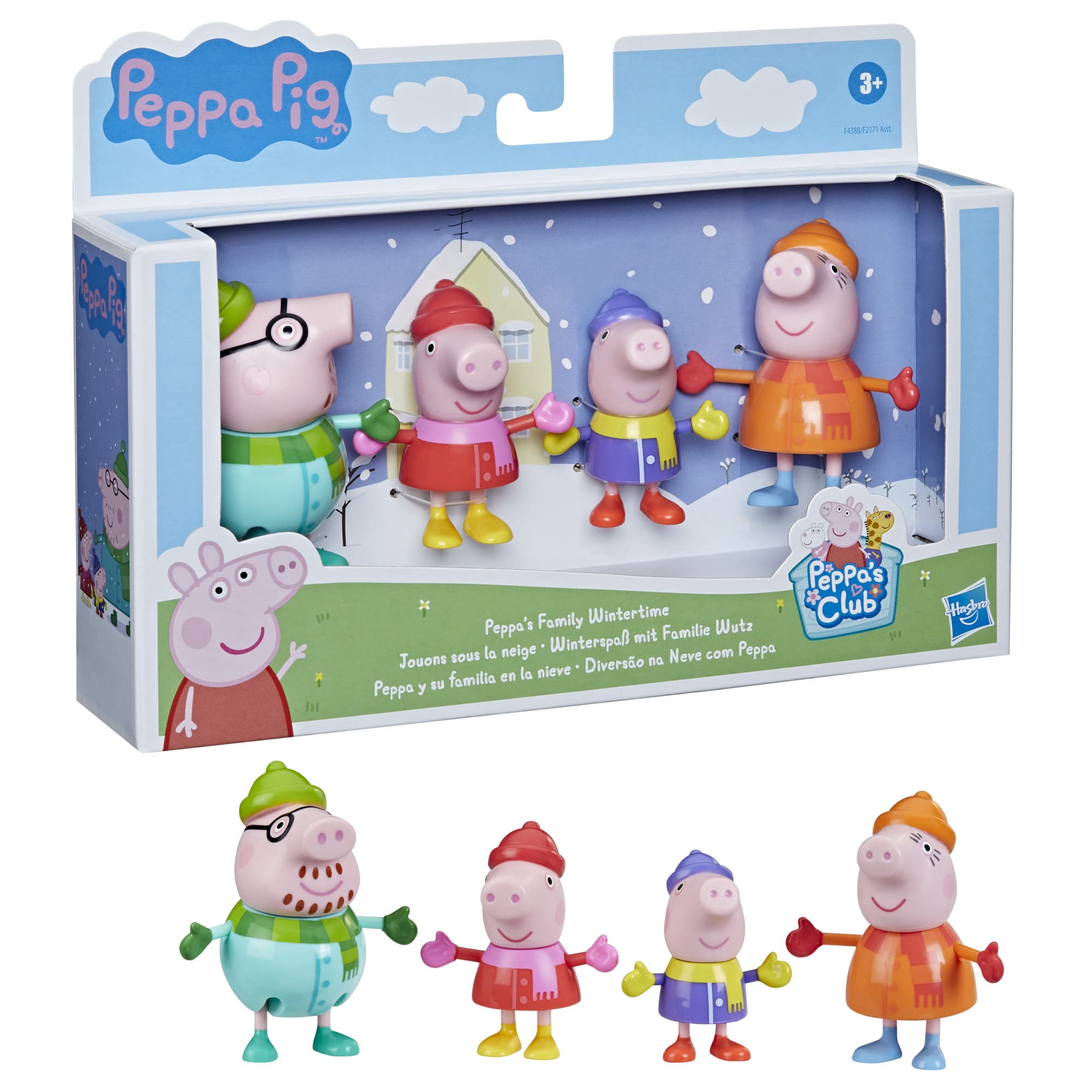 F21715L0C PEP PEPPAS FAMILY 4 PACK AST A4 2