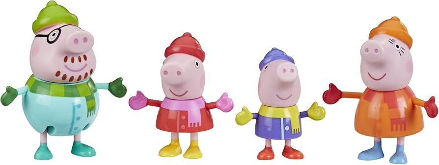 F21715L0C PEP PEPPAS FAMILY 4 PACK AST A4 3