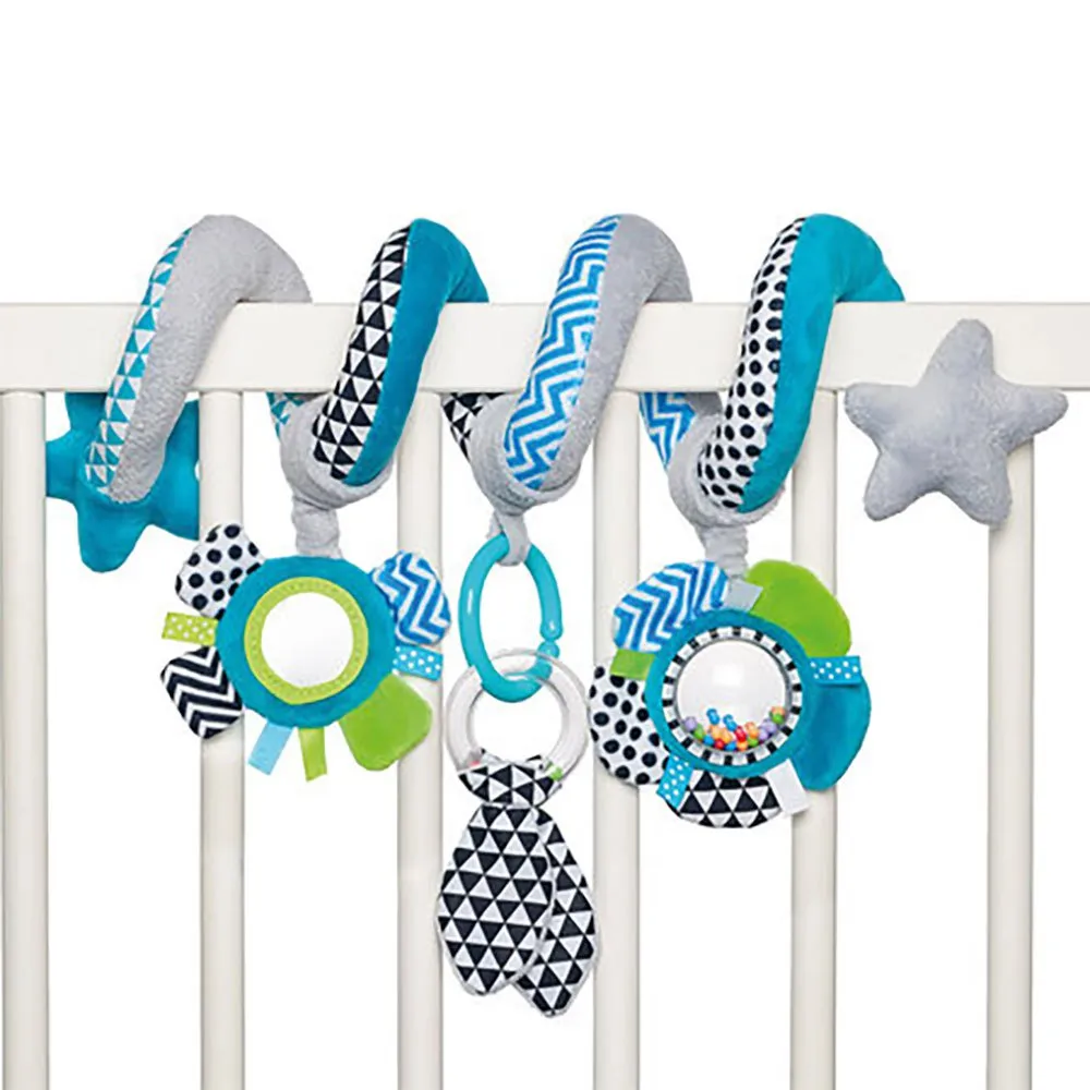 68/063_blu Canpol babies Interactive Crib/Pram Toy ZigZag 1