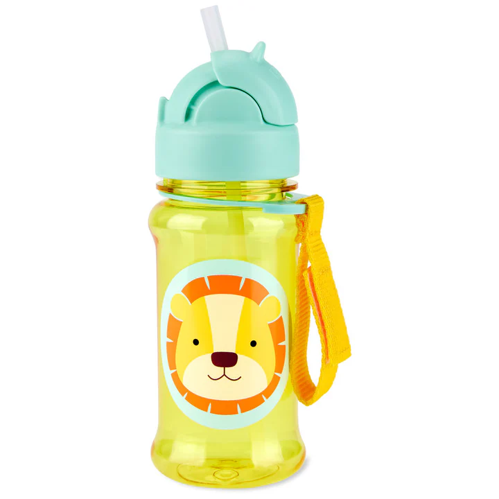9N568210 Skip Hop Zoo Straw Bottle Giraffe 4