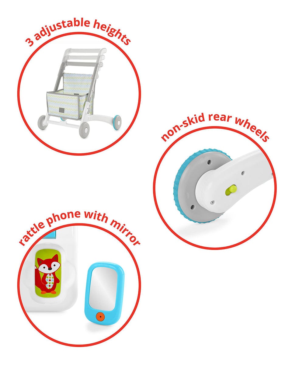 9J057510 SKIP HOP  ACTIVITY WALKER 4-IN-1 4