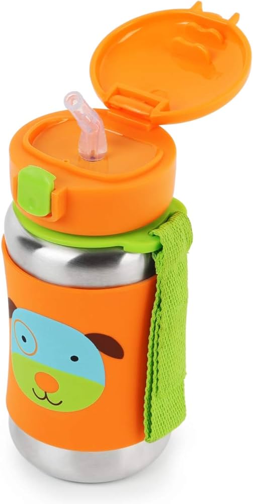9N568010 SKIP HOP ZOO PP STRAW BOTTLE 4