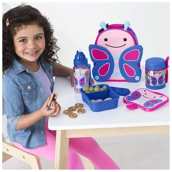 9N582210 Skip Hop ZOO Table Ready Mealtime Set - Butterfly 4