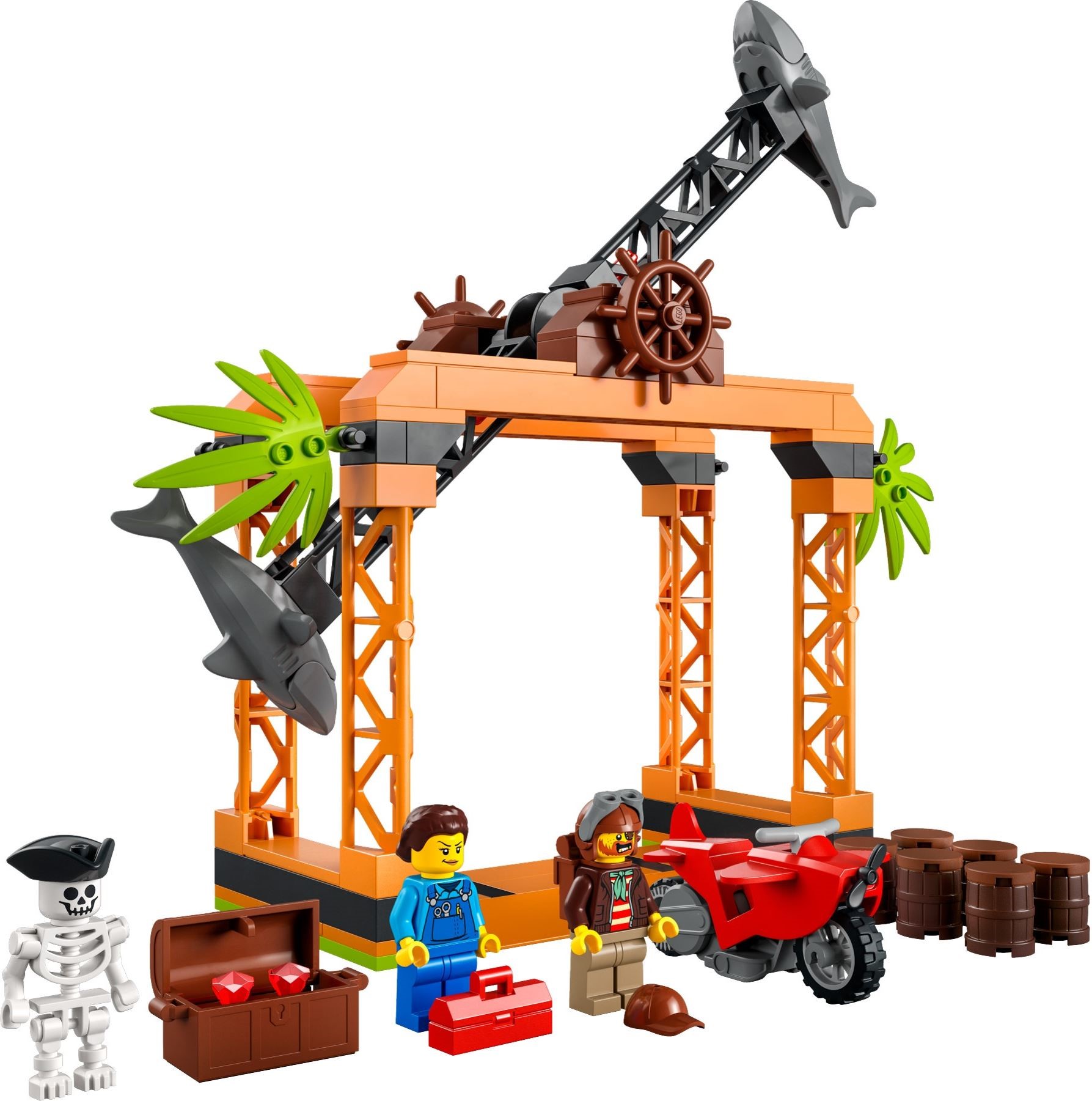 60342 The Shark Attack Stunt Challenge F4 1
