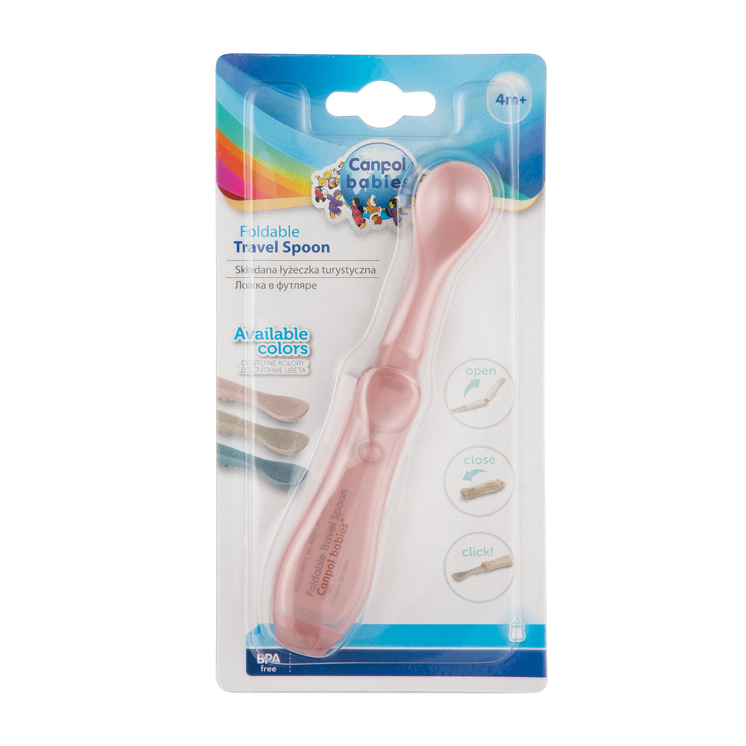 56/611_pin Canpol babies Foldable Travel Spoon for Children 1