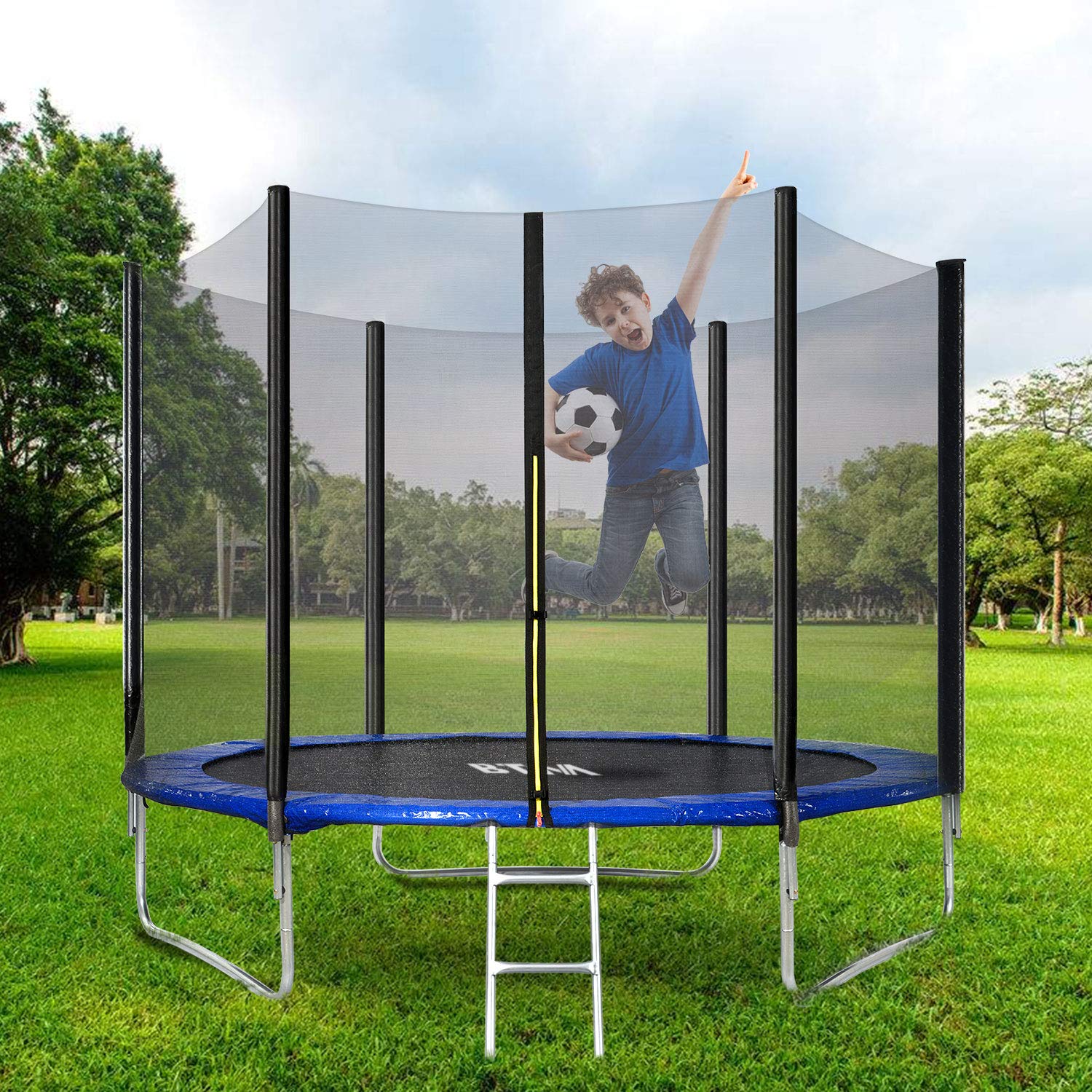 TRAMPOLINE WITH LADDER 6ft (183 cm) 1