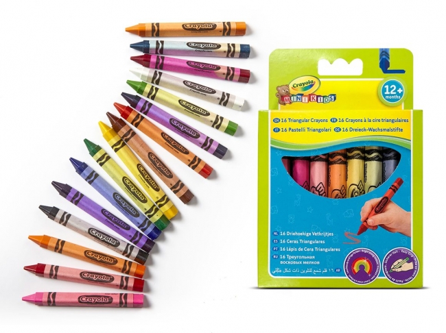 52-016T 16 MK WASHABLE TRIANGULAR CRAYONS 4