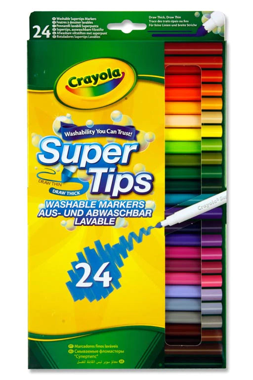 7551 24 SUPERTIPS WASHABLE MARKERS 3