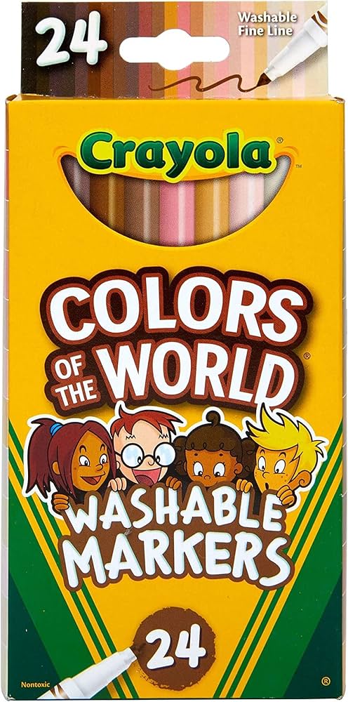 58-6571 24 WASHABLE MARKERS FINELINE 3