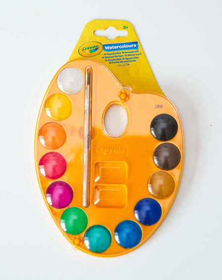53-8434 12 WATERCOLOUR PAINT PALETTE 2