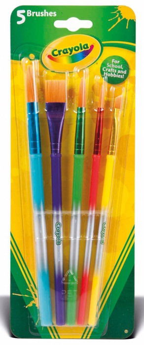 3007 5 PAINT BRUSHES 2