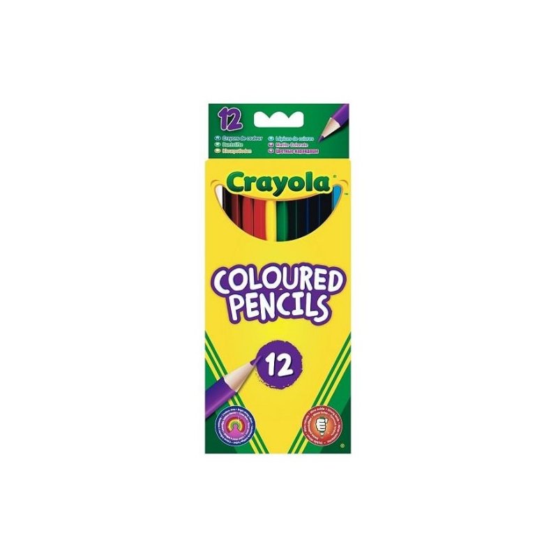 68-0012 12 COLOURED PENCILS 1