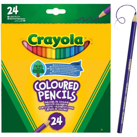 3624 24 COLOURED PENCILS 1