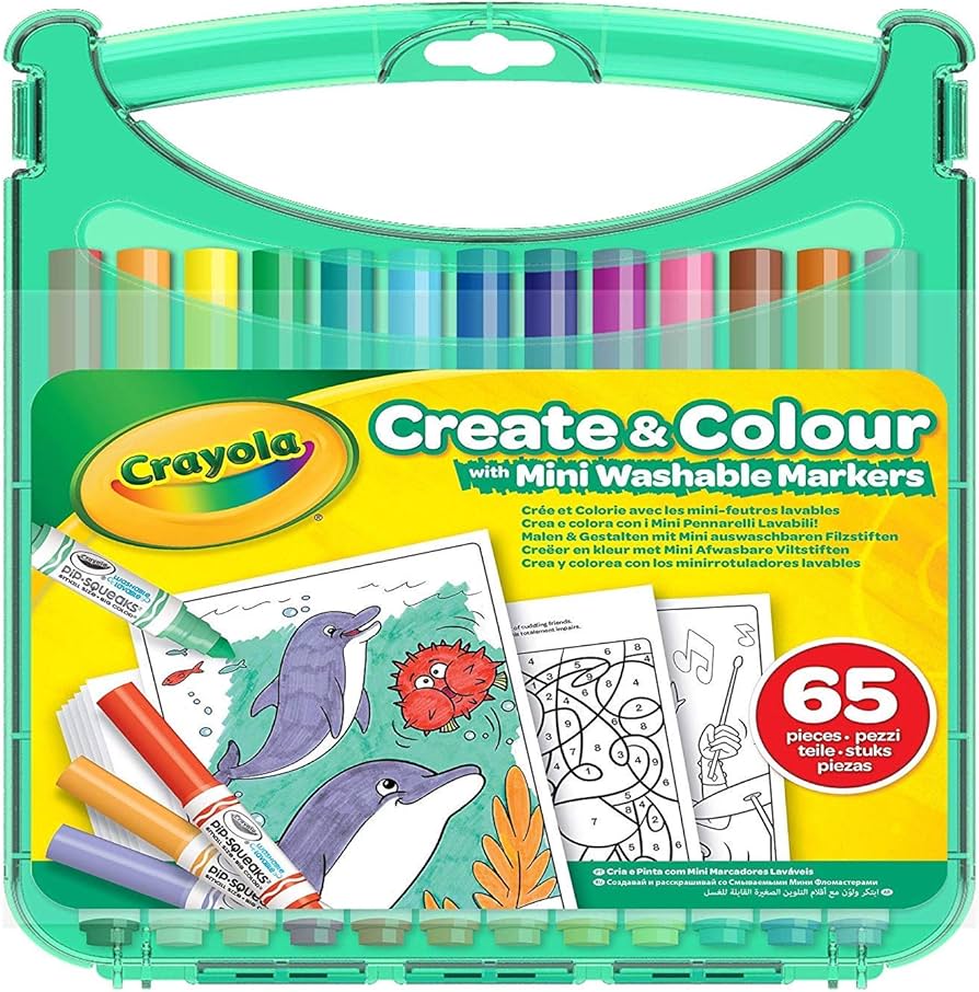 04-5227 CREATE & COLOR MINI WASHABLE MARKERS AND PAPER 3