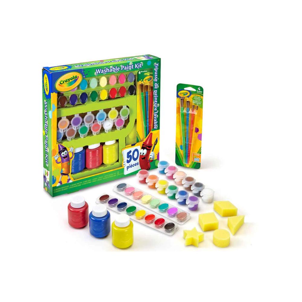 54-0155 WASHABLE PAINT SET 4