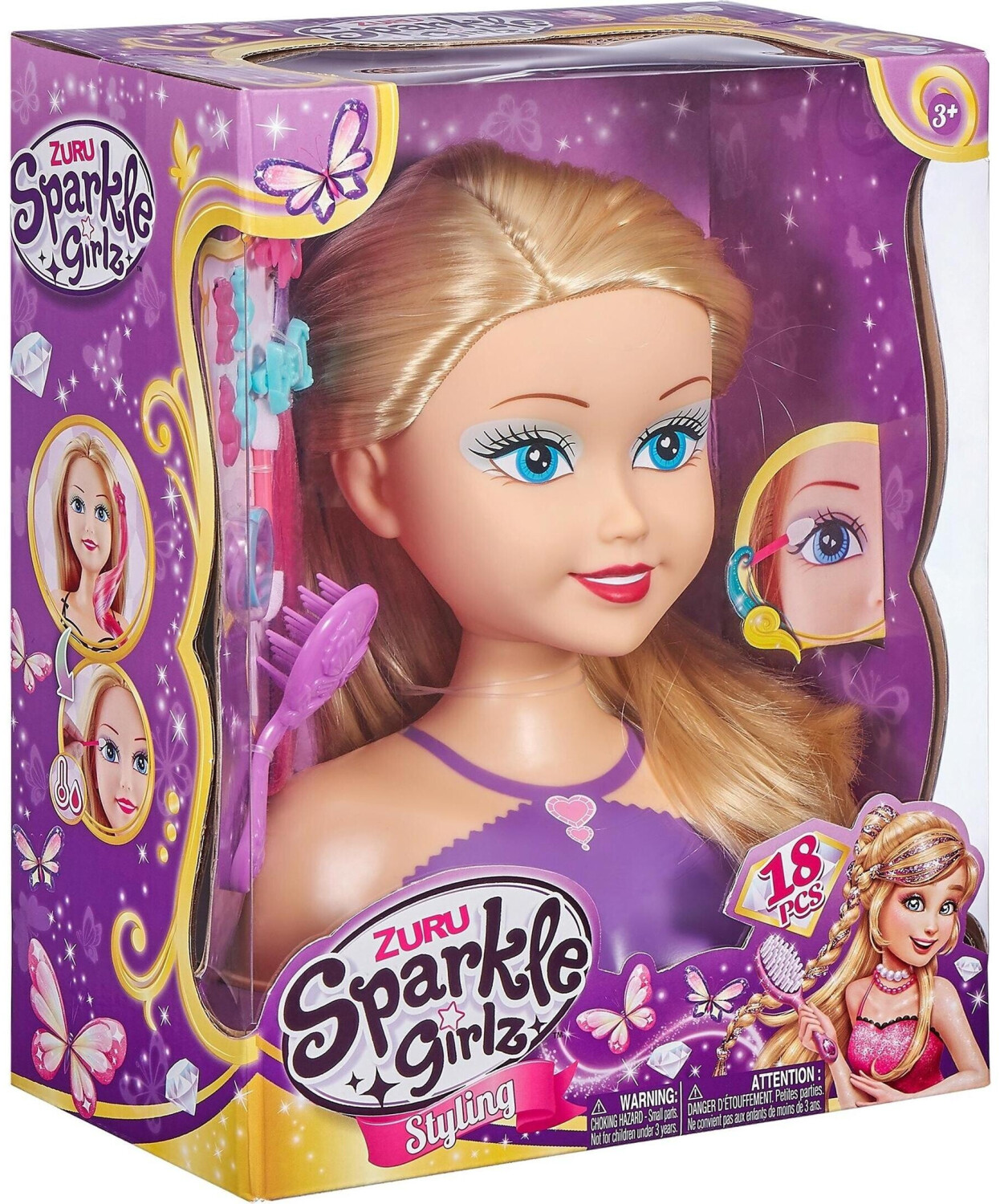 ZU10097 SPARKLE GIRLZ BUST F14 2