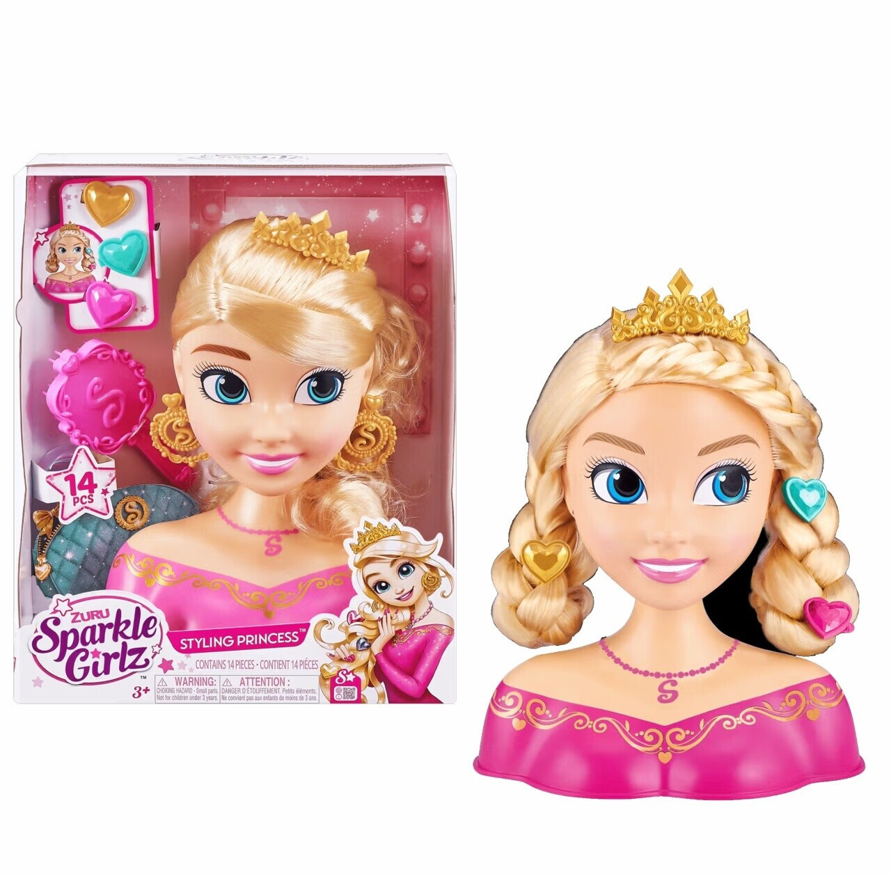 ZU10097 SPARKLE GIRLZ BUST F14 4