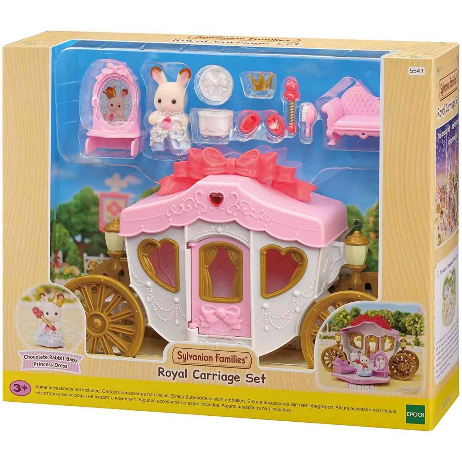 EC5543 SYLVANIAN ROYAL CARRIAGE SET D4 1