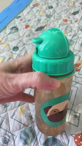 9N567810 Zoo plastic straw bottle PUG 4