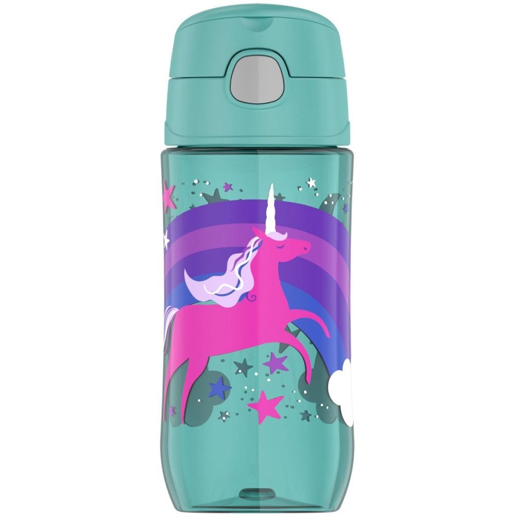 9N567610 Zoo plastic straw bottle Unicorn 1