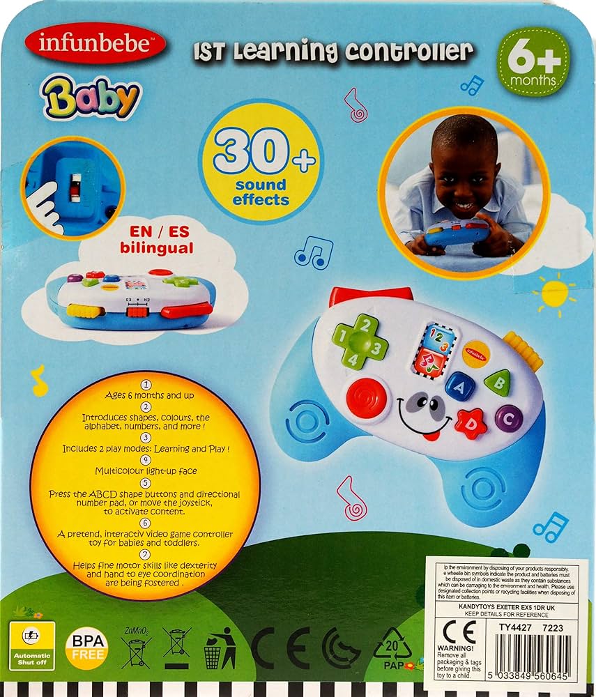 PL3811 Infunbebe Baby toy, my first TV 6m+  C18 4