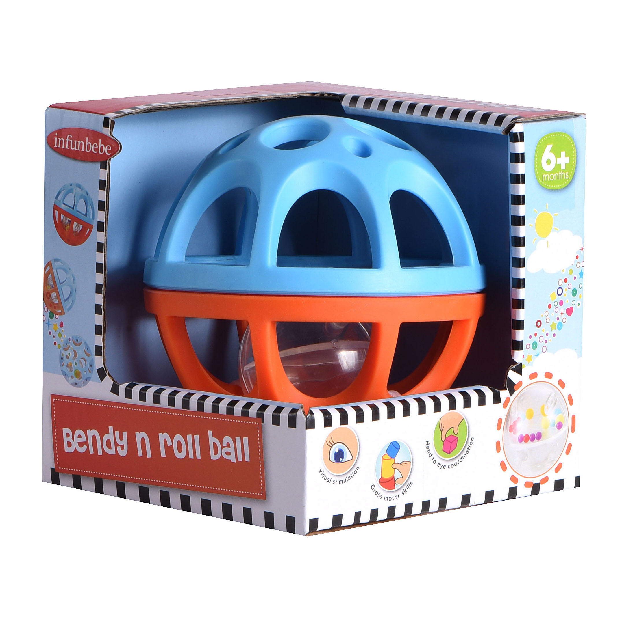 PL1001 Infunbebe Bendy n roll ball D18 C18 3