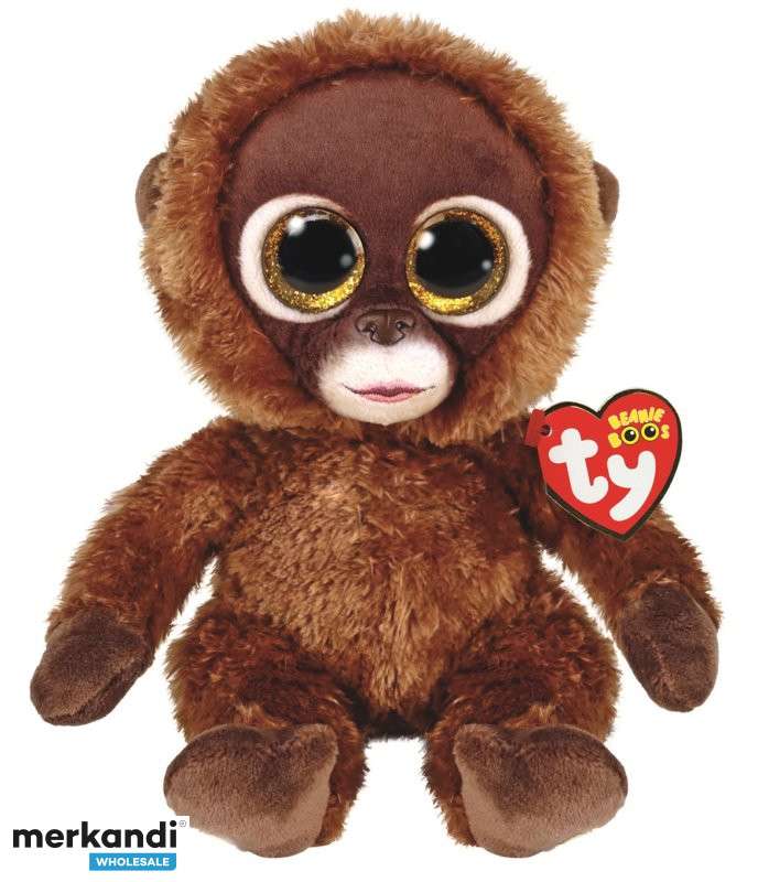 TY 36391 BOOS CHESSIE, 15 cm - brown monkey (3) 1
