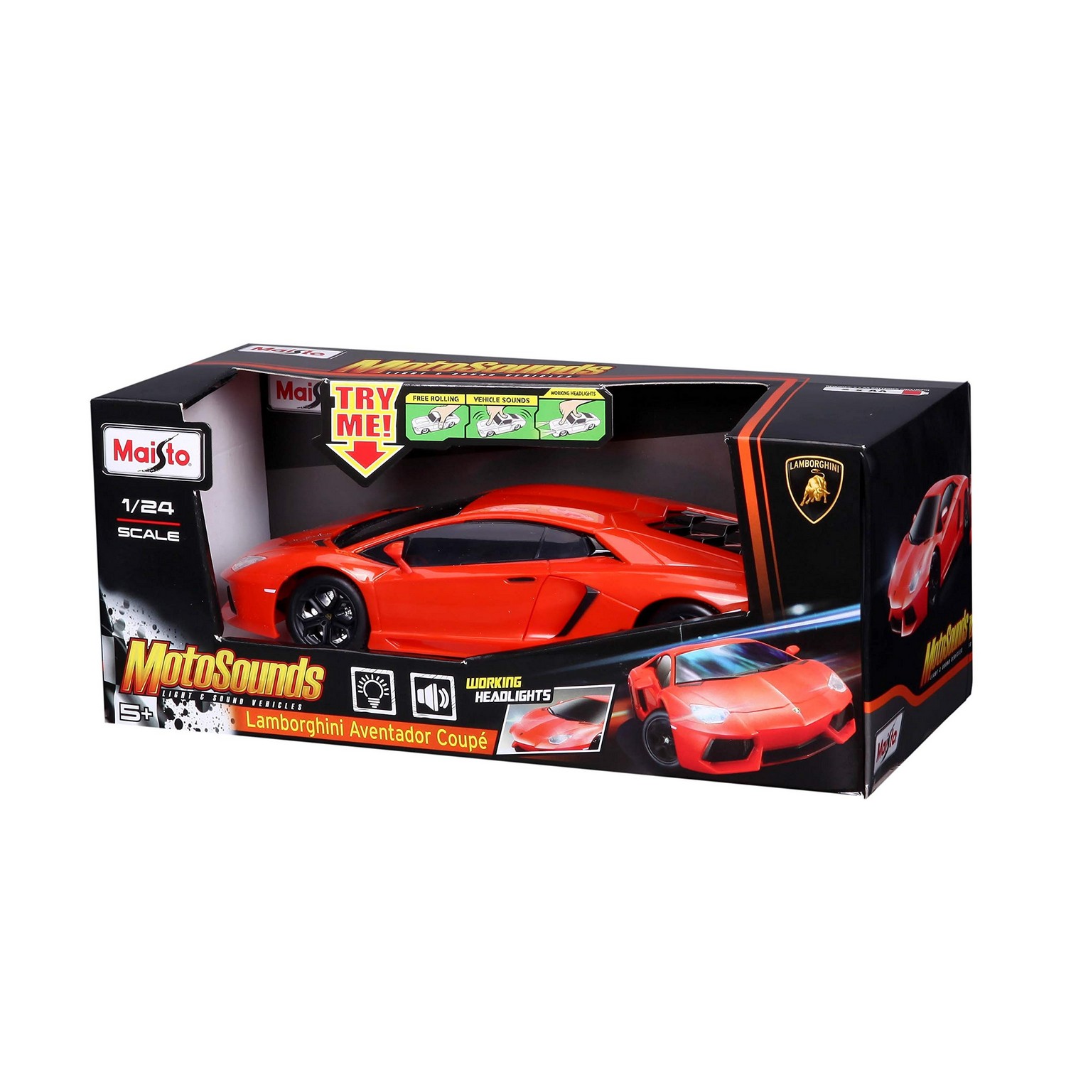 MAI81220 MAISTO 1:24 MOTOSOUNDS ASST H13 1