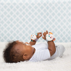206892 BKIDS Wrist Rattles Panda & Monkey 3