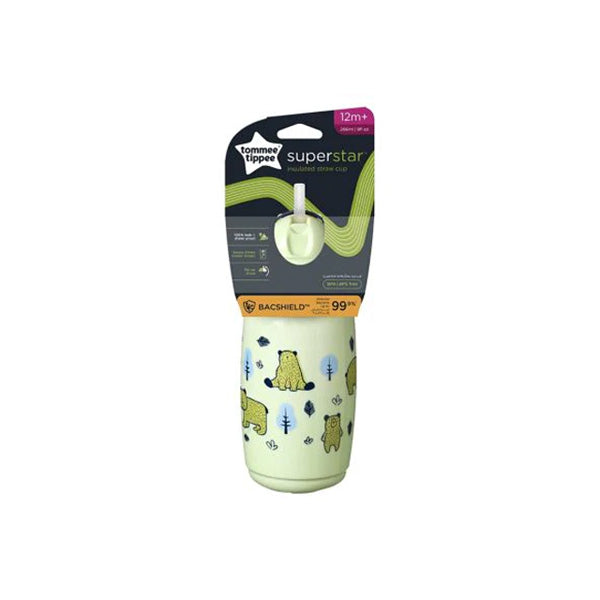 TT0395 TT INS STRAW CUP 266 ML (Shishe plastike me pipe) 2
