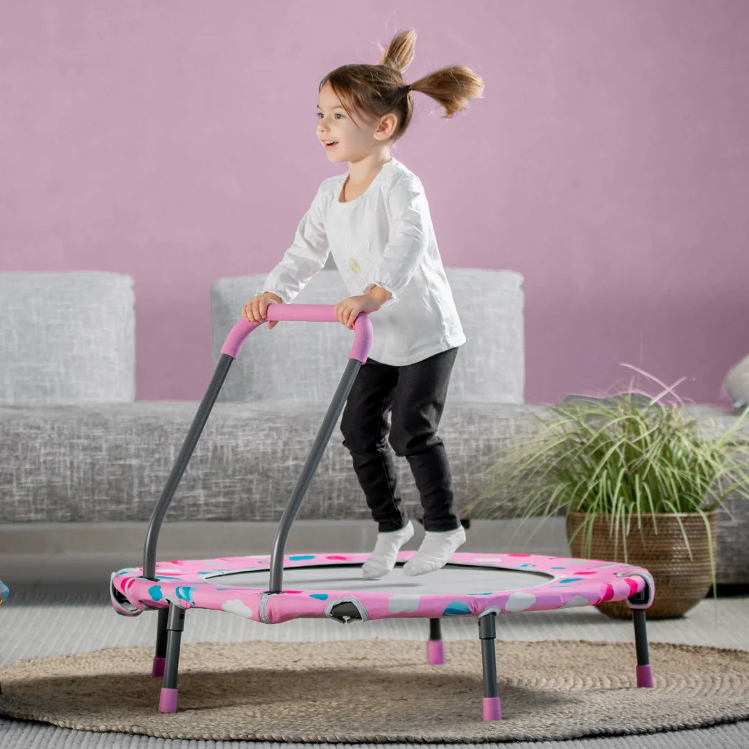 9200005 3 in1 Trampoline with handle&pool& ball 4