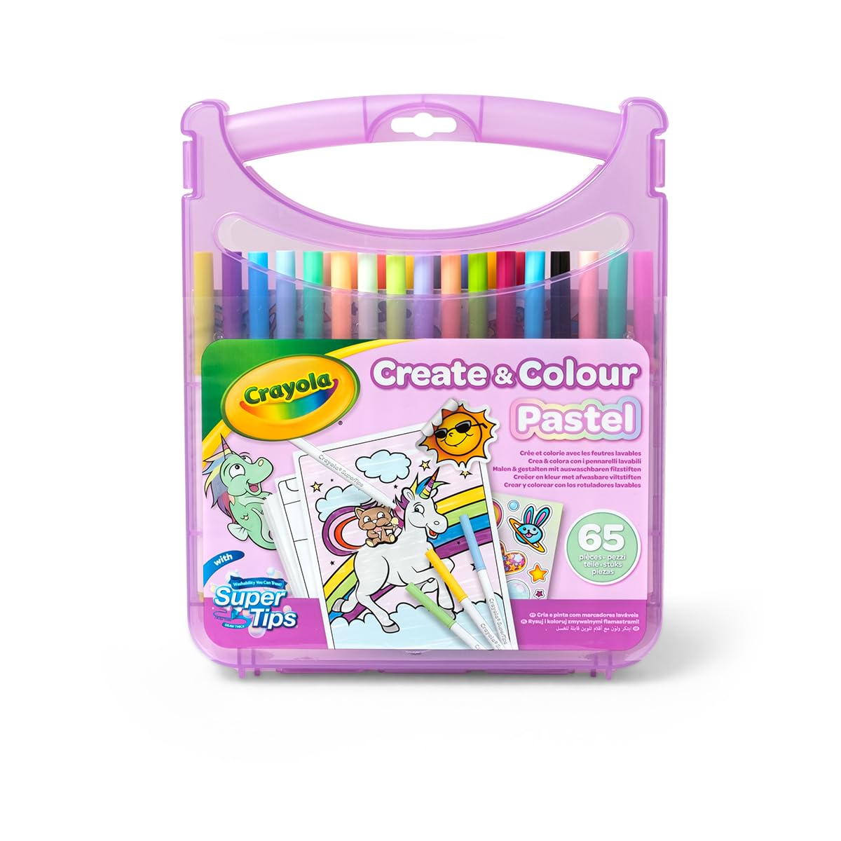 04-0377 CREATE & COLOR MINI WASHABLE MARKERS AND PAPER 4