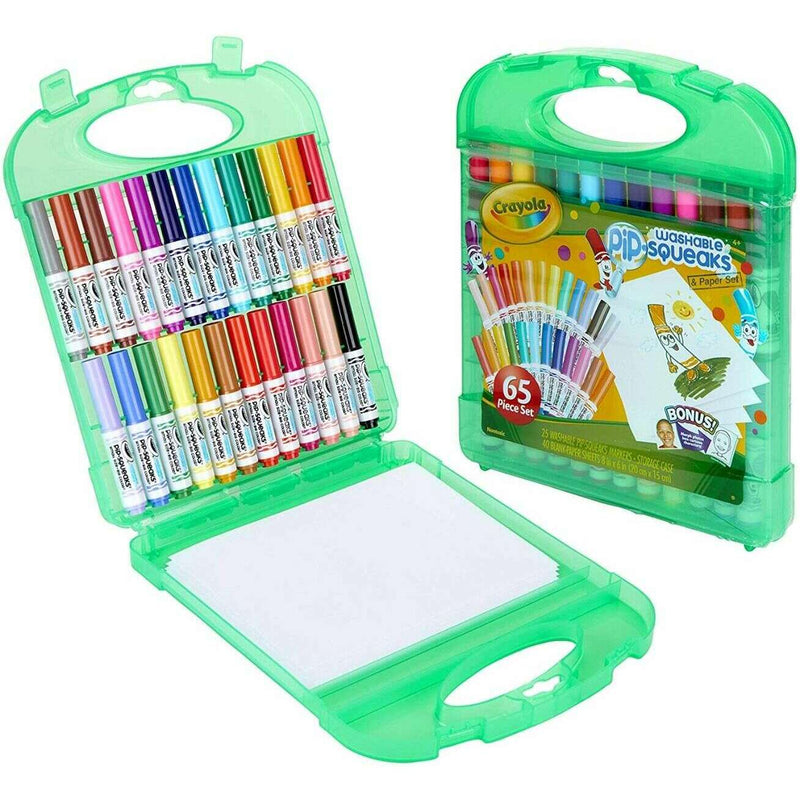 04-0377 CREATE & COLOR MINI WASHABLE MARKERS AND PAPER 1