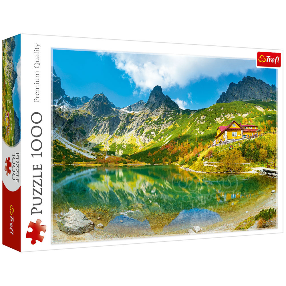 10606 Puzzle - "1000" - Shelter over the Green Pond, Tatras, Slovakia  B12 1