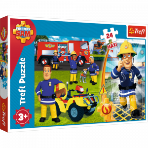 14290 Puzzles - "24 Maxi" - Brave Fireman Sam A12 1