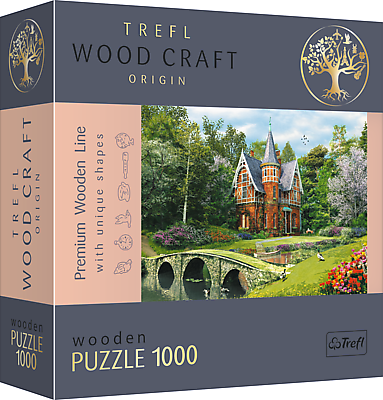 20145 Puzzles - "1000 Wooden Puzzles" - Victorian House A10 1