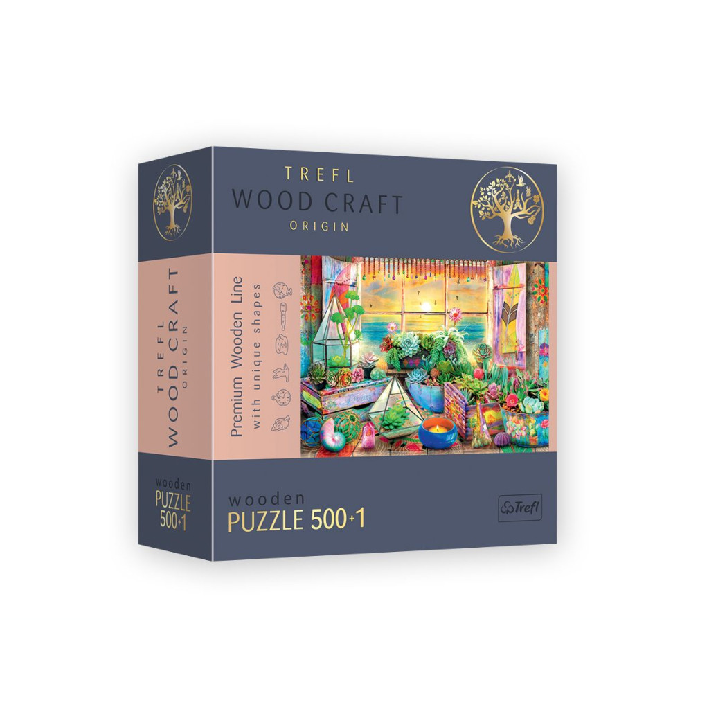 20166 Puzzles - "500+1 Wooden Puzzles" - Beach House B11 1