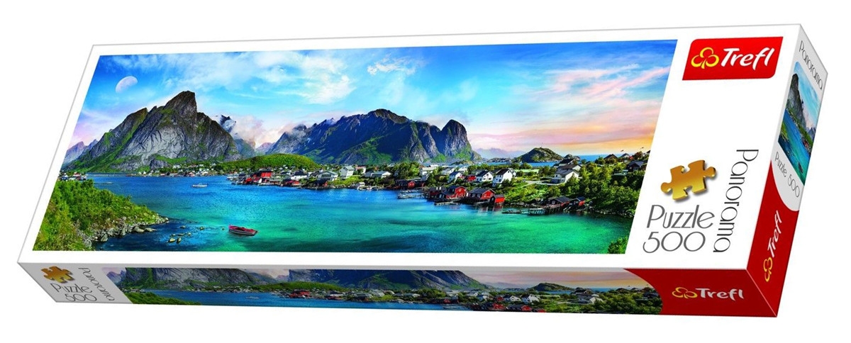 29500 Puzzles - "500 Panorama" - Lofoten Archipelago, Norway A10 1