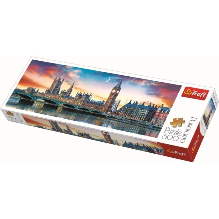 29507 Puzzles - "500 Panorama" - Big Ben and Palace of Westminster, London / Fotolia A12 1