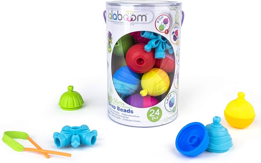 61464 Lalaboom - Shape sorter and educational beads B13 1