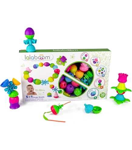 61465 Lalaboom - Mini-cube and educational beads B13 3