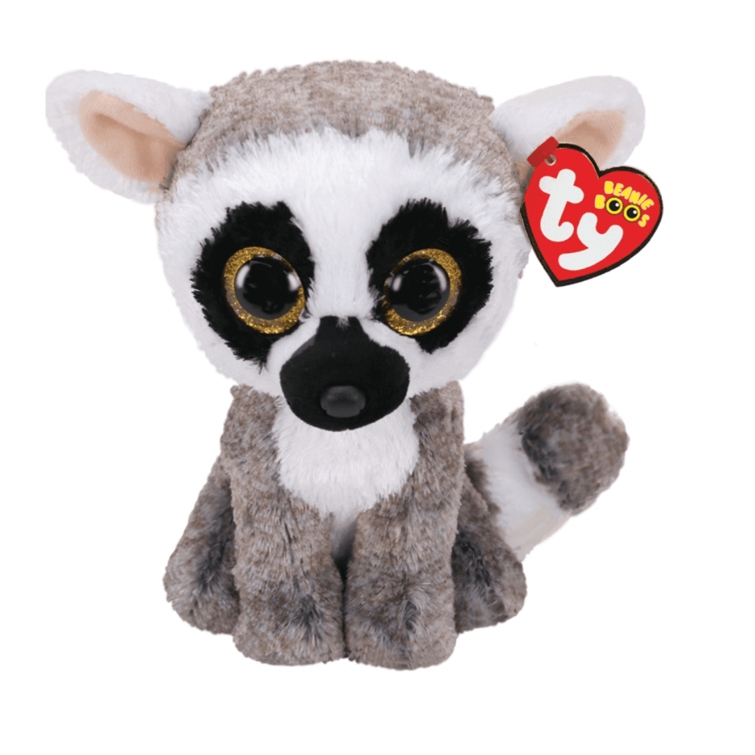 TY 39220 Ty Squishy Beanies LINUS, 22 cm - lemur (1) 1