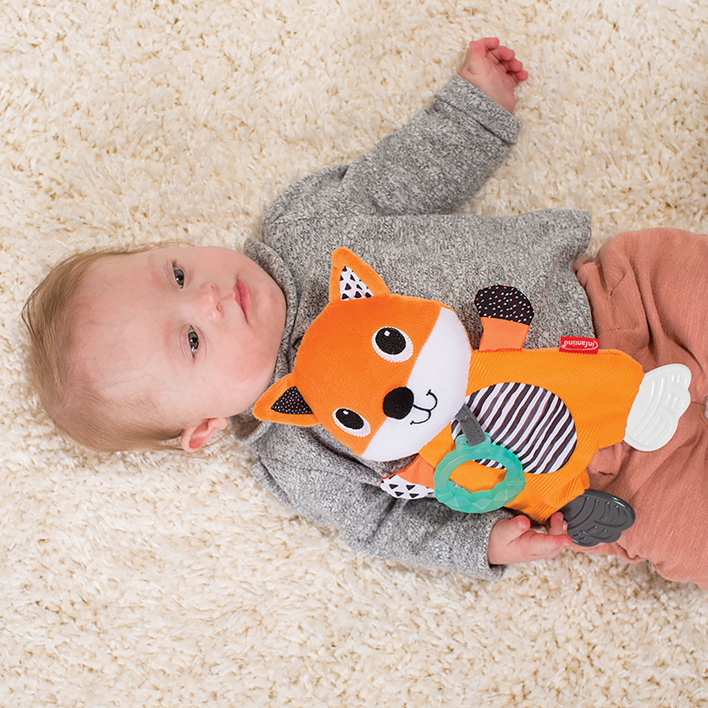 216276 Infantino Kids Teether Animal 0M+ 2 pcs 2