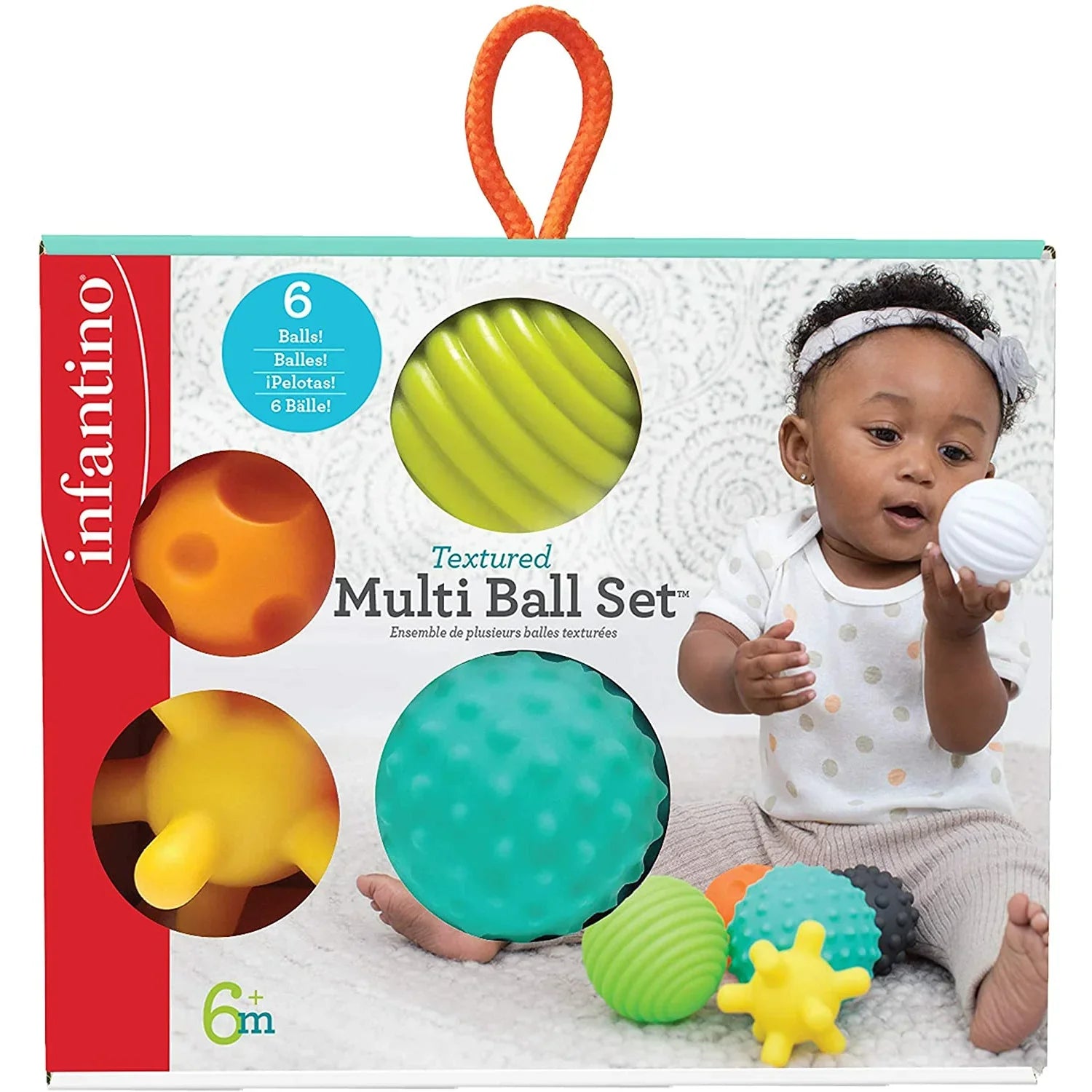 316440 Infantino Textured Multi Ball Set 1