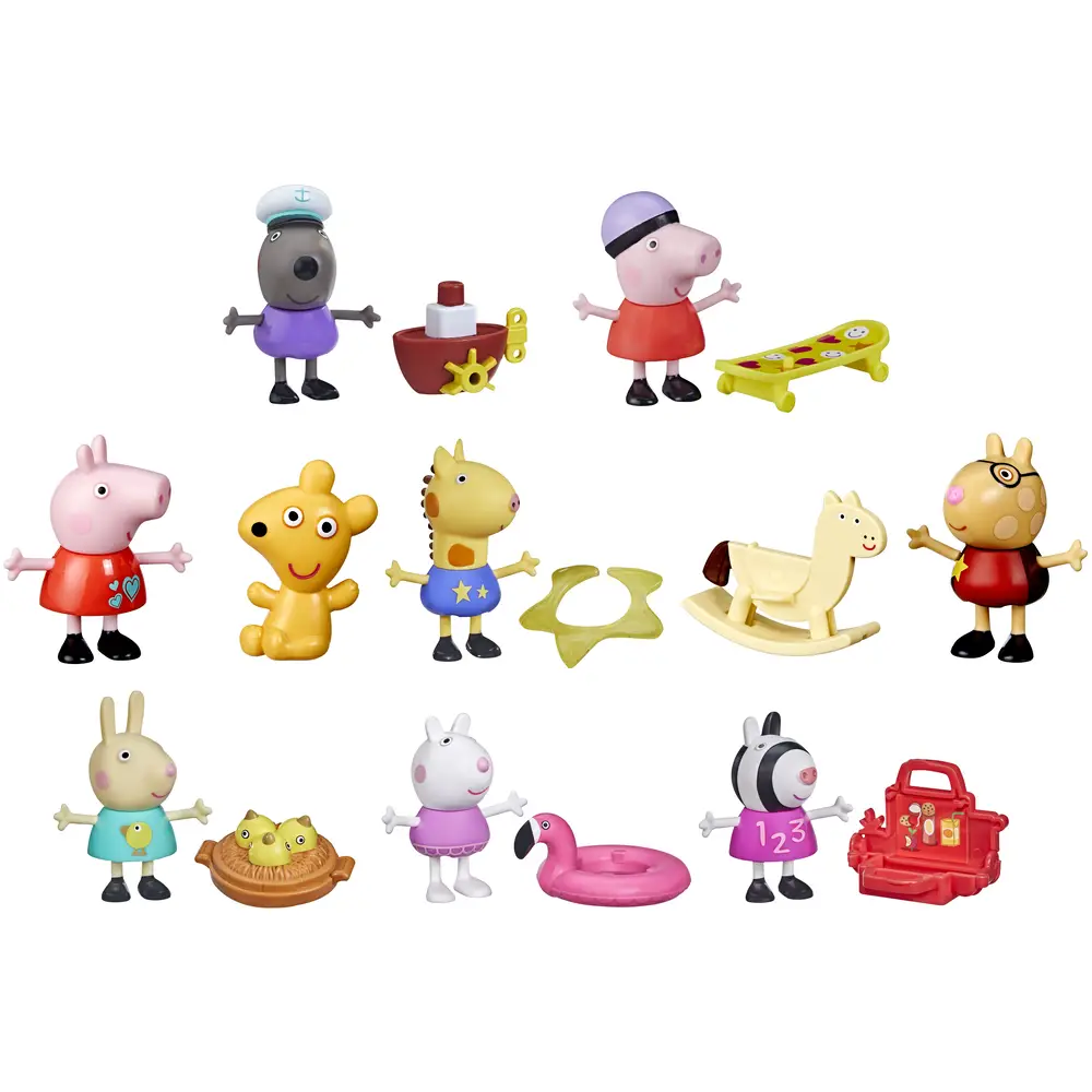 F21795L2 PEP PEPPAS FUN FRIENDS FIGURES AST 1