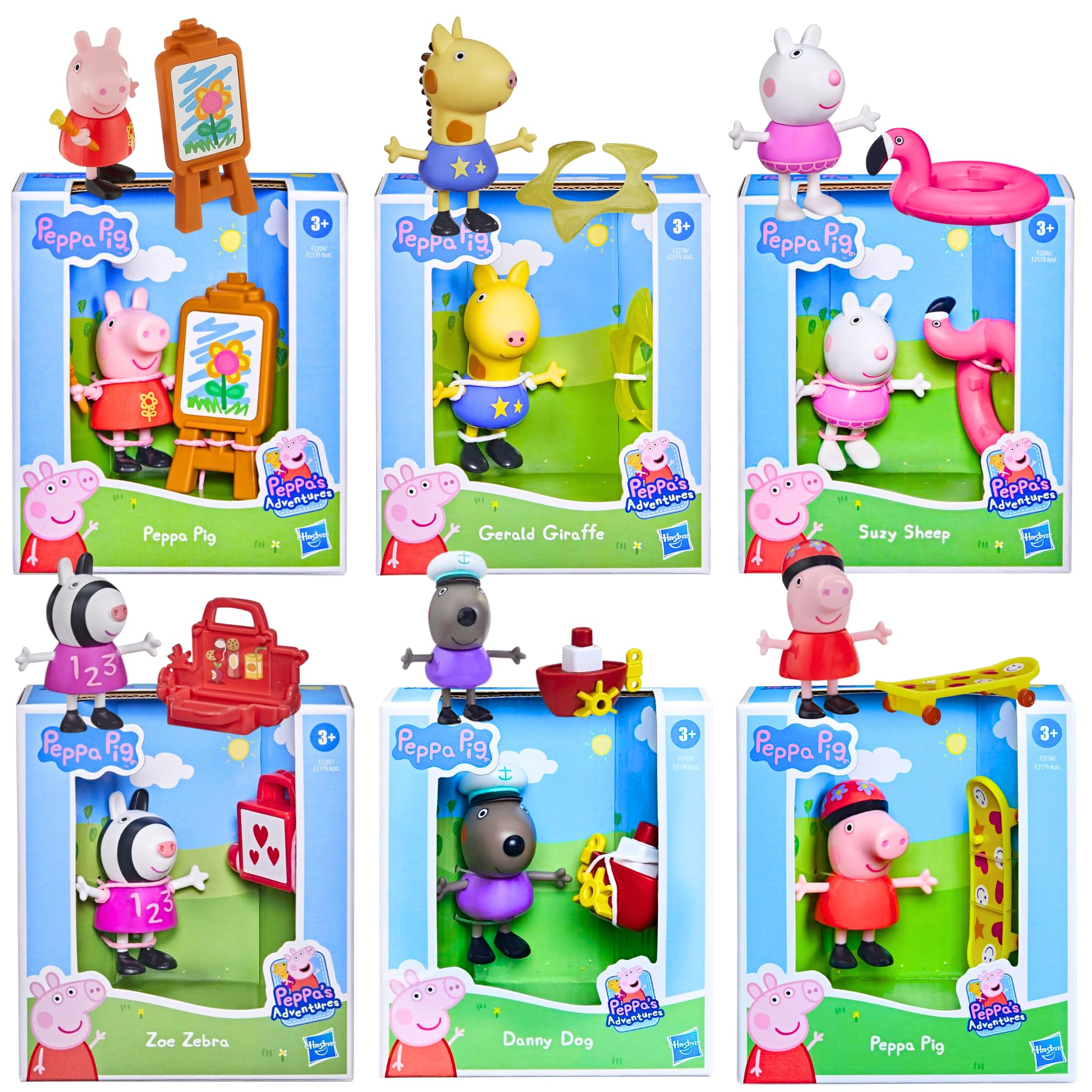 F21795L2 PEP PEPPAS FUN FRIENDS FIGURES AST 1