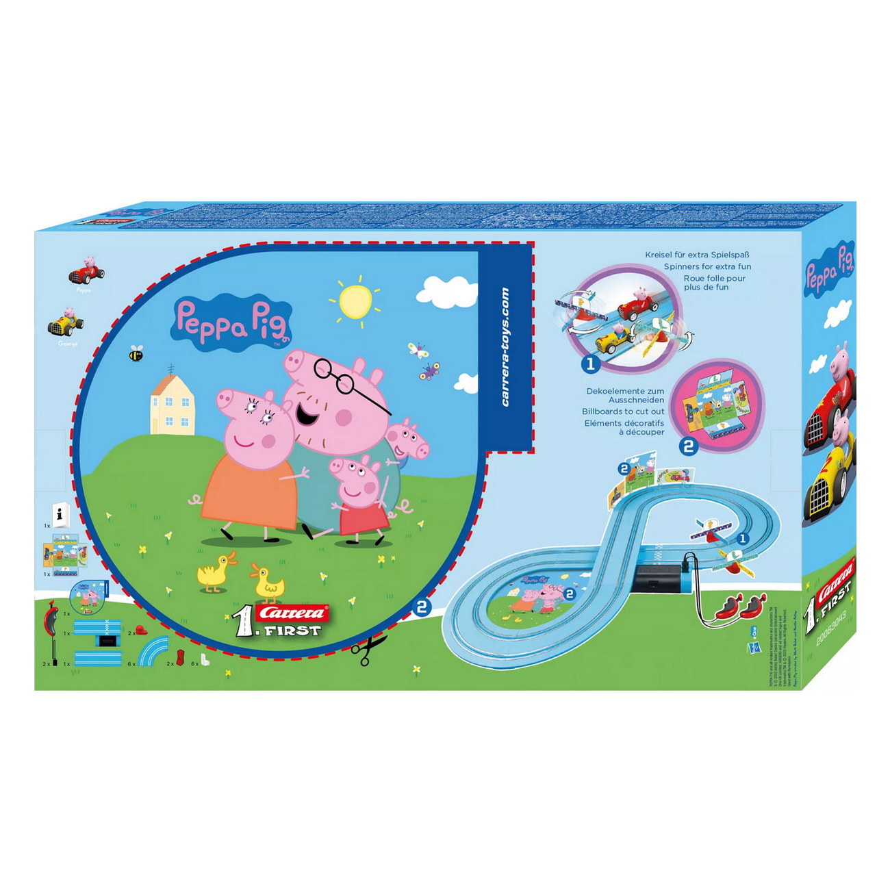 63043 CARRERA SET  PEPPA PIG PRIX H13 3
